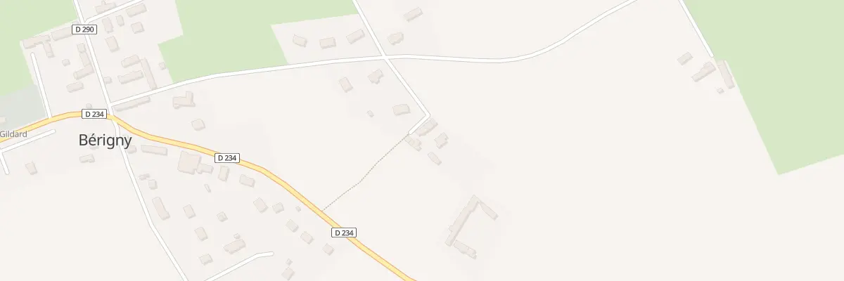 Plan du 6 La Roque à Bérigny