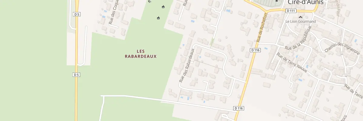 Plan du 24 Rue des Rabardeaux à Ciré-d’Aunis