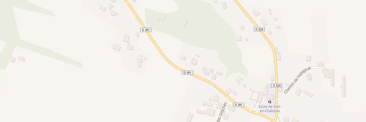 Plan du 294 Rte de Cambran à Sort-en-Chalosse