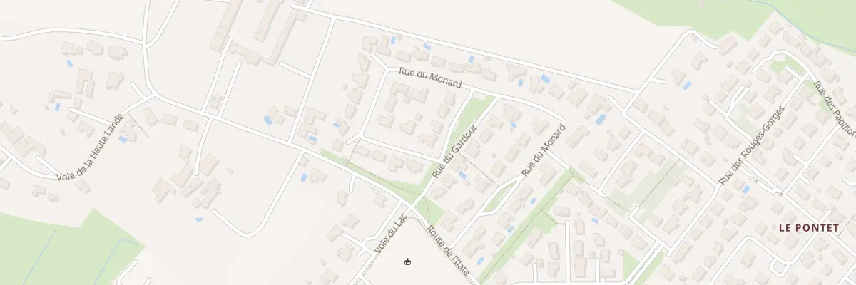Plan du 1 Rue des Pibales à Saujon