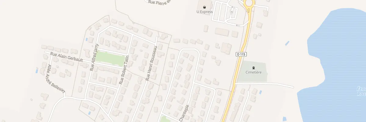 Plan du 32 Rue du Petit Bois à Loiron-Ruillé