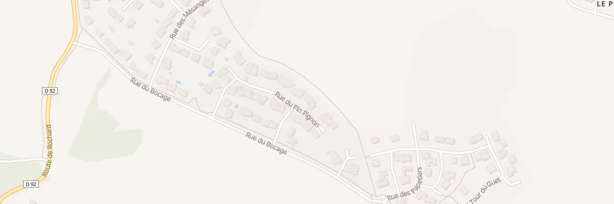 Plan du 29 Rue du pin pignon à Mortagne-sur-Sèvre