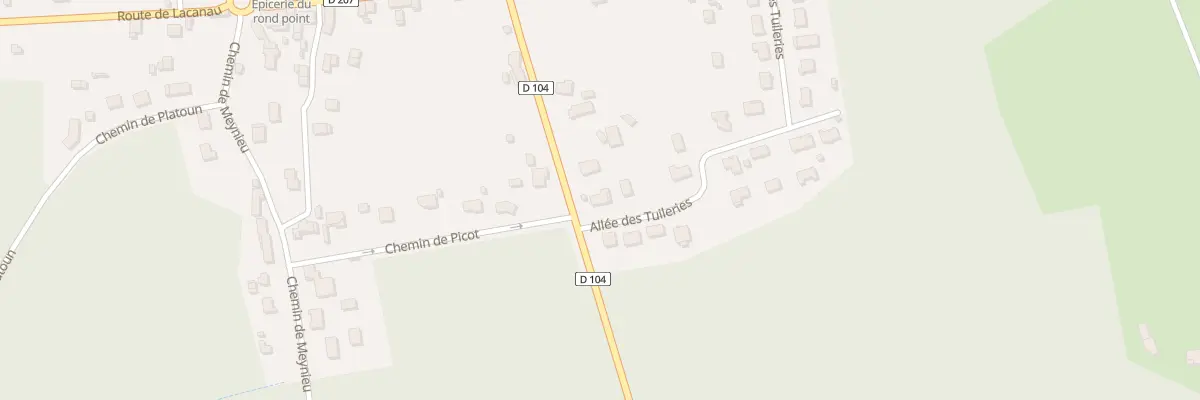 Plan du 12 Rte de Sainte-helene à Brach
