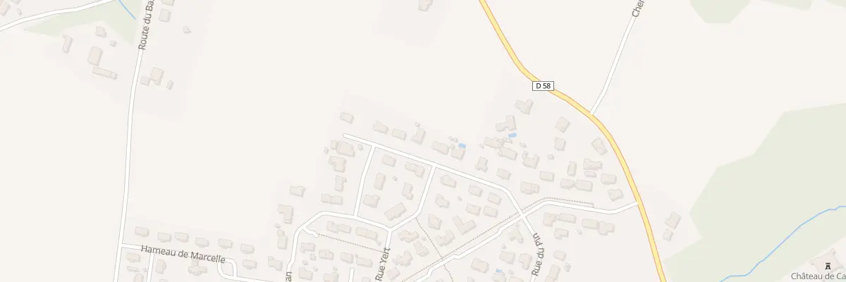 Plan du 28 Rue du Pin à Hinx