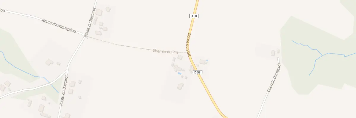 Plan du 9 Che du Pin à Hinx