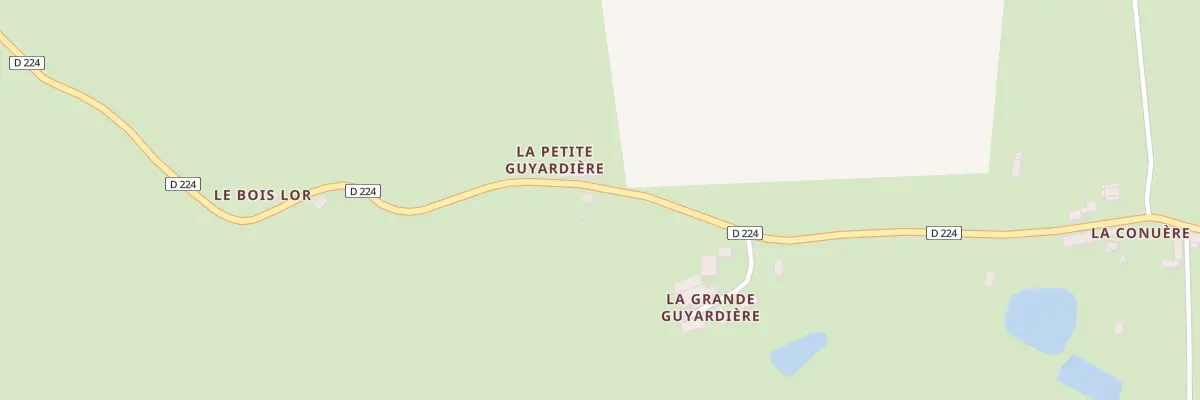 Plan du 2358 Rte de Montaudin à Saint-Denis-de-Gastines