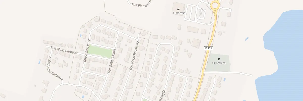 Plan du 33 Rue du Petit Bois à Loiron-Ruillé