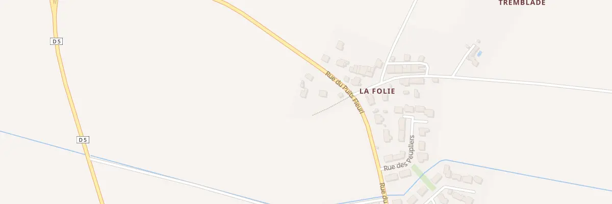 Plan du 35B Rue du Puits Fleuri au Thou