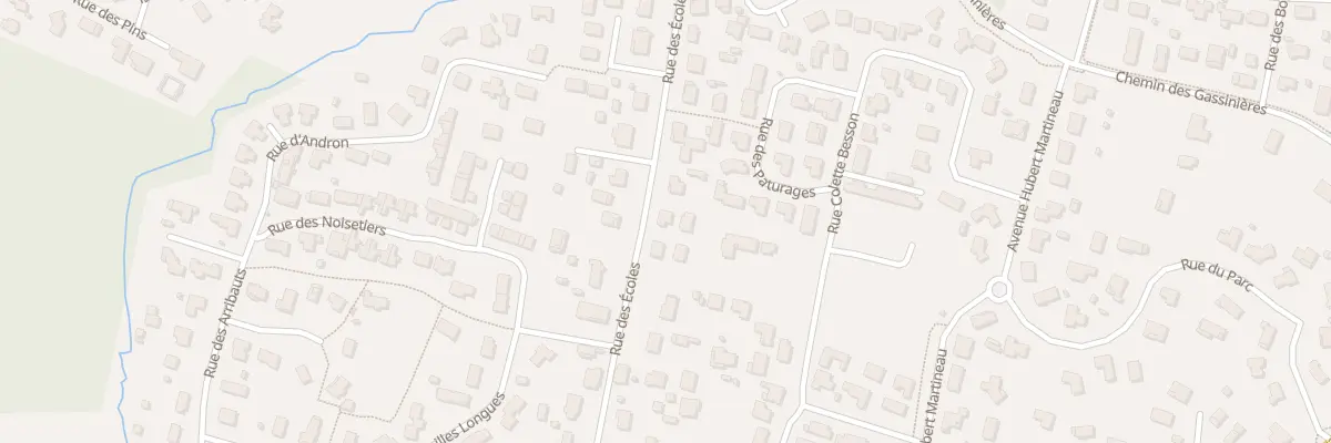 Plan du 38T Rue des Écoles à Mios