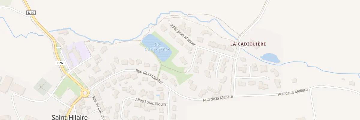 Plan du 20 All Jean Monnet à Mortagne-sur-Sèvre