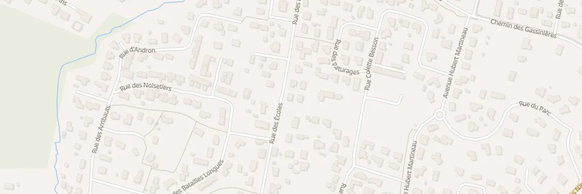 Plan du 38A Rue des Écoles à Mios