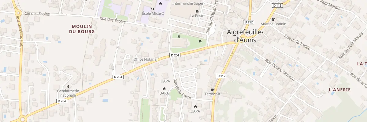 Plan du 9 Av des Marronniers à Aigrefeuille-d’Aunis