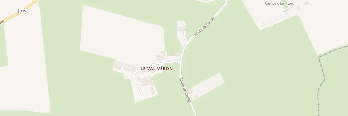 Plan du 5051 Le Val Veron à Tournières