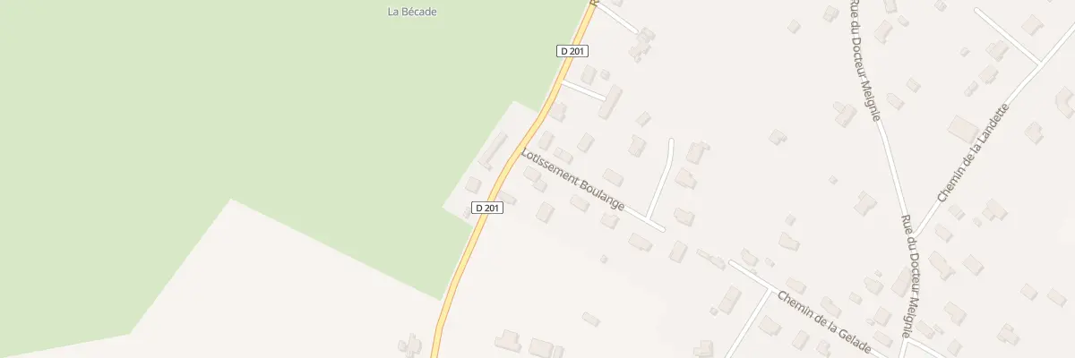 Plan du 2 Lot Boulange à Lesparre-Médoc