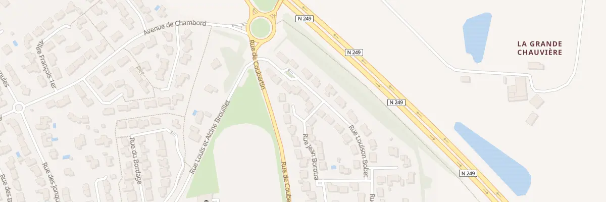 Plan du 14 Rue jean borotra à La Séguinière
