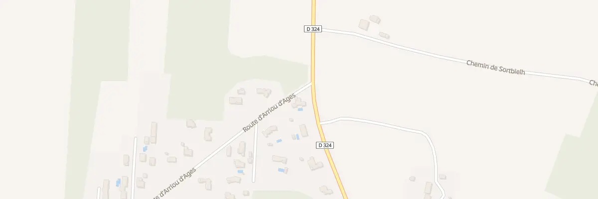 Plan du 536 Rte d’Arriou d’Agès à Sort-en-Chalosse