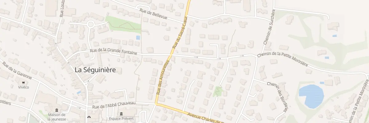 Plan du 29 Rue de la grande fontaine à La Séguinière