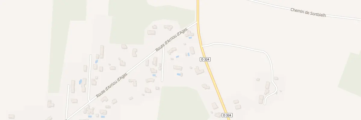 Plan du 793 Rte de Hinx à Sort-en-Chalosse