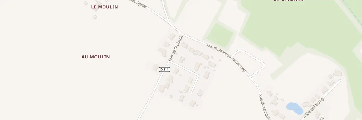 Plan du 3 Rue de l’Aubépin à Loire-les-Marais