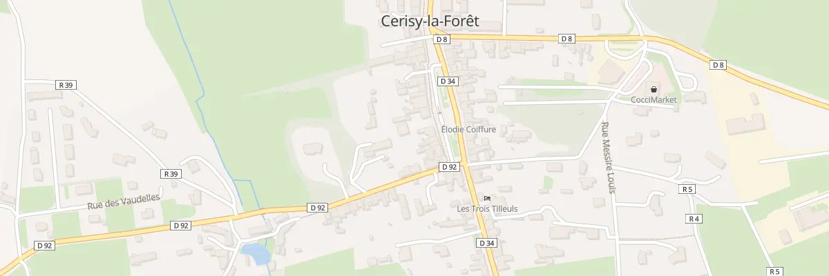 Plan du 9 Pl du Marché à Cerisy-la-Forêt