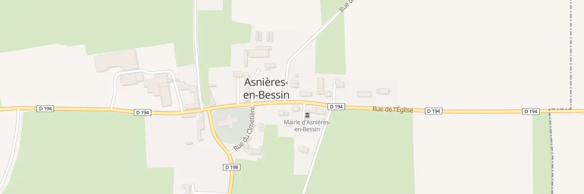 Plan du 5032 L’Eglise à Asnières-en-Bessin