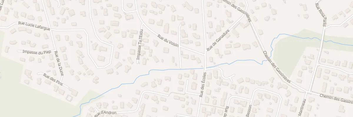 Plan du 5B Rue du Voisin à Mios