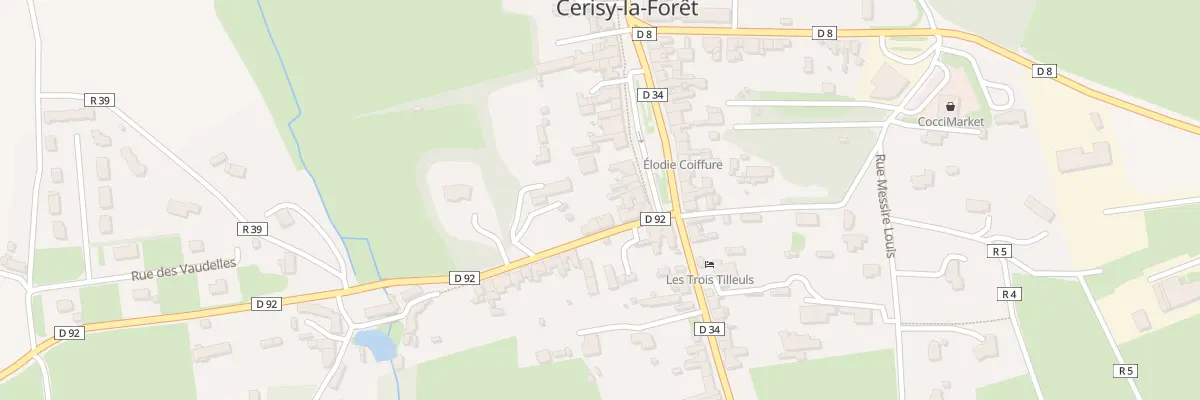 Plan du 5 Pl du Marché à Cerisy-la-Forêt