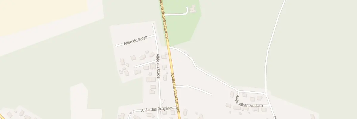 Plan du 1 Lot Lou Bruca à Brach