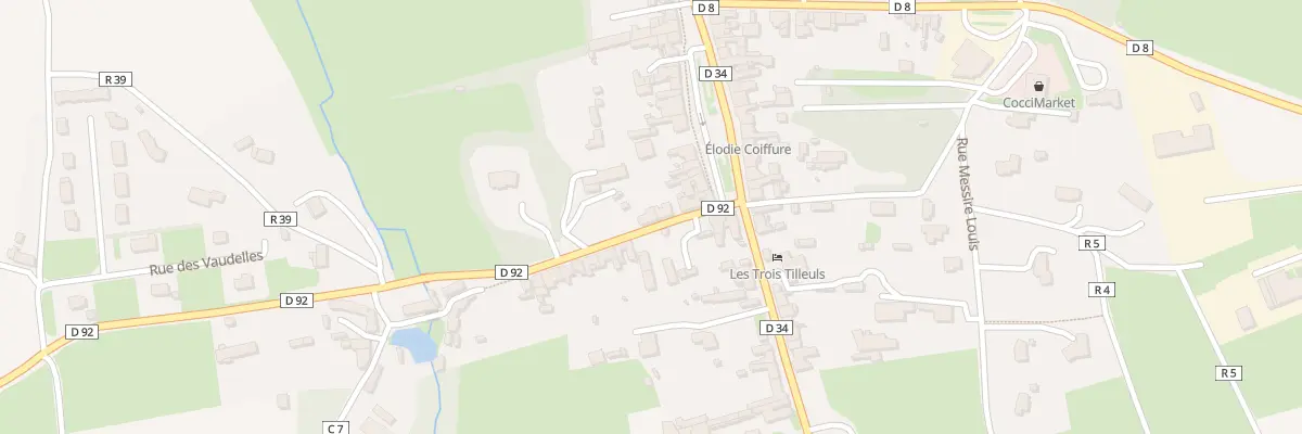 Plan du 5 Rue du Pont Tannerie à Cerisy-la-Forêt