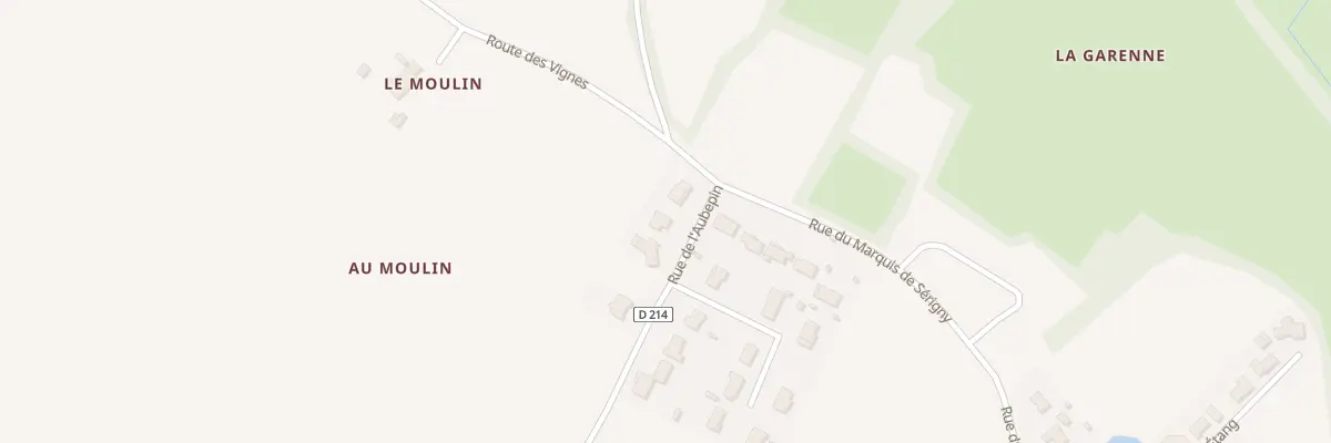 Plan du 4 Rue de l’Aubépin à Loire-les-Marais