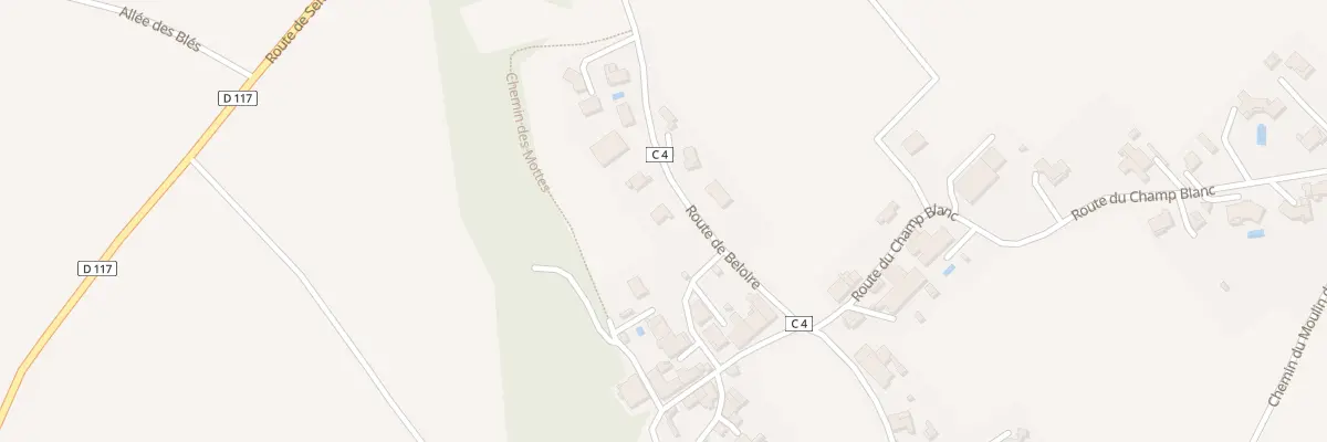 Plan du 16 Rte de Beloire à Meschers-sur-Gironde