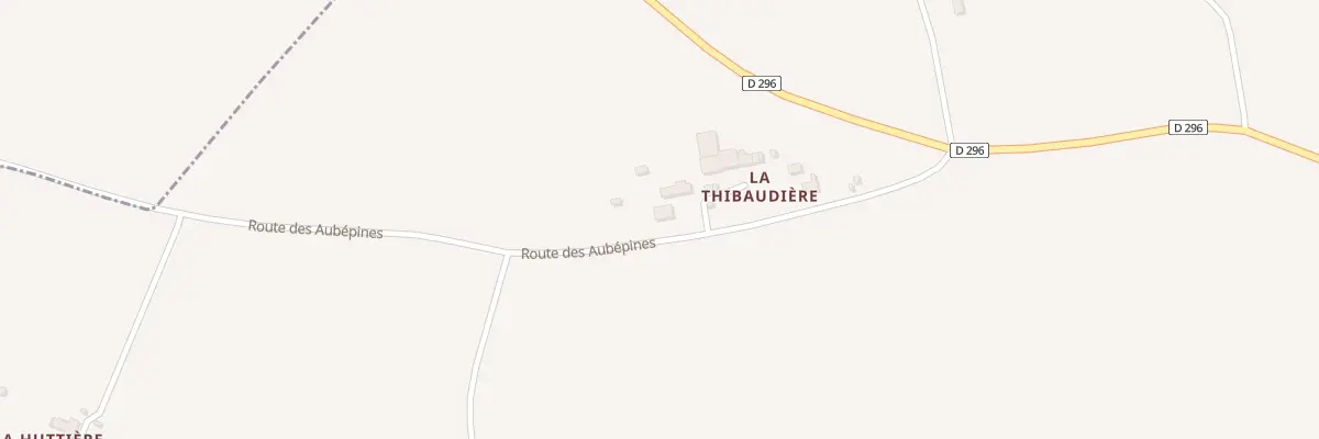 Plan du 54 La Thibaudiere à Campagnolles