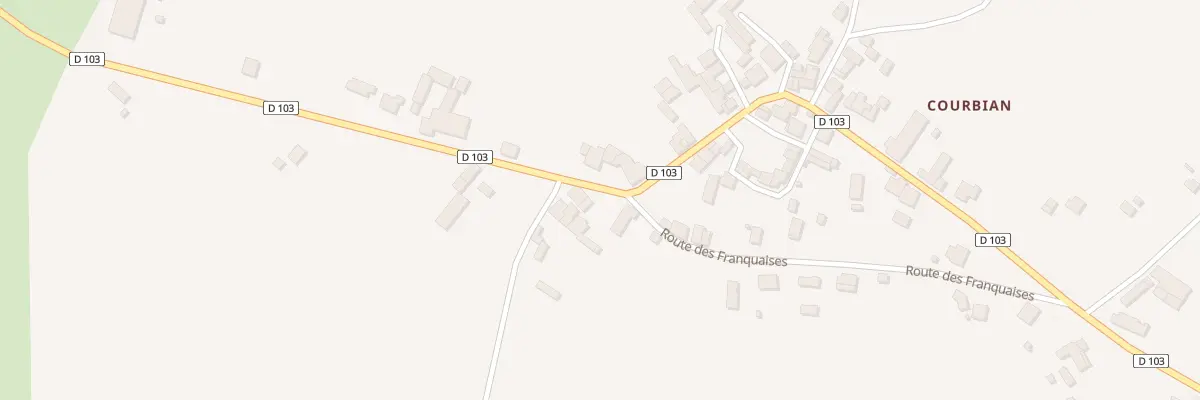 Plan du 35 Rue de Courbian à Bégadan