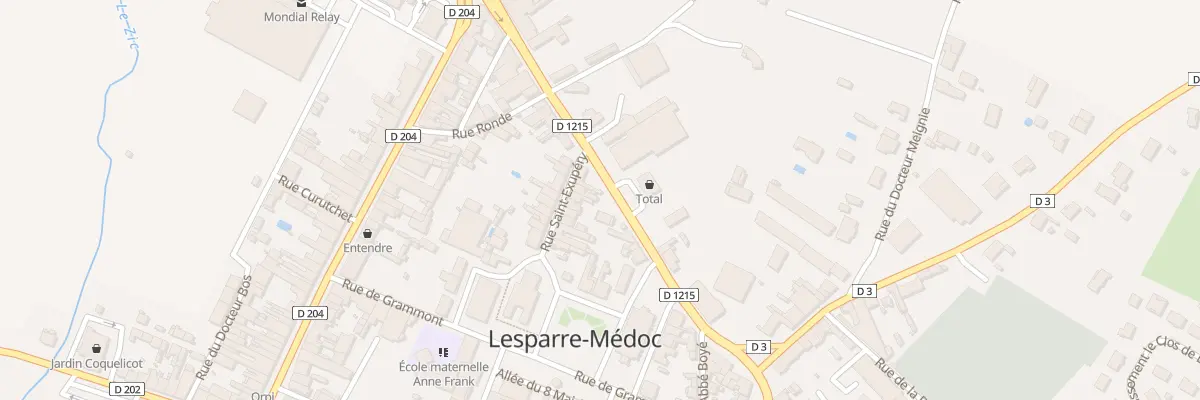 Plan du 24B Crs Georges Mandel à Lesparre-Médoc