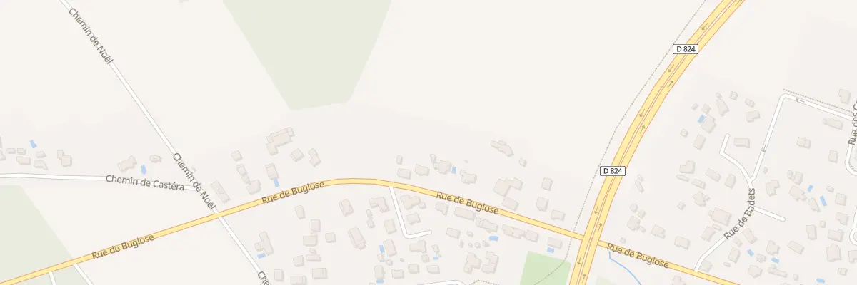 Plan du 902 Rue de Buglose à Pontonx-sur-l’Adour