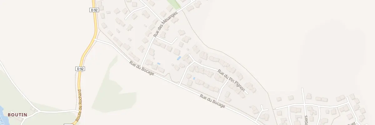 Plan du 5 Rue du pin pignon à Mortagne-sur-Sèvre