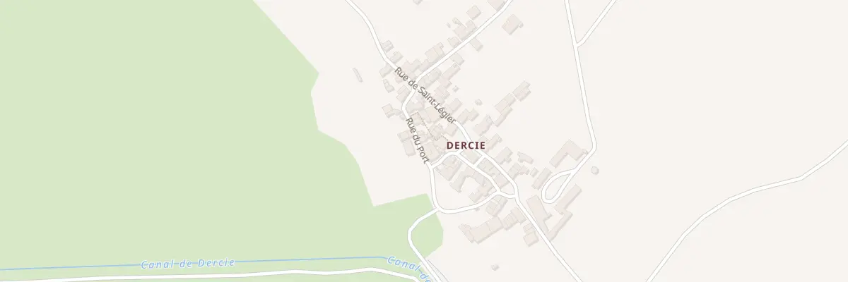 Plan du 14 Rue du Port A Dercie au Gua