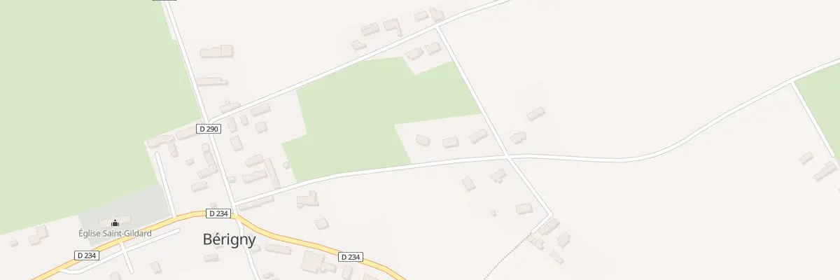 Plan du 1A La Roque à Bérigny
