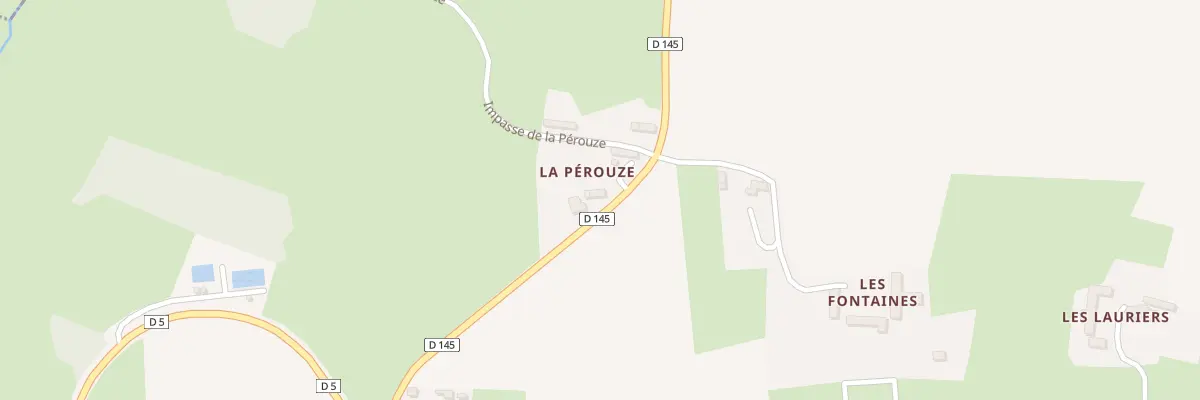 Plan du 263 Rte de Trévières à Bernesq