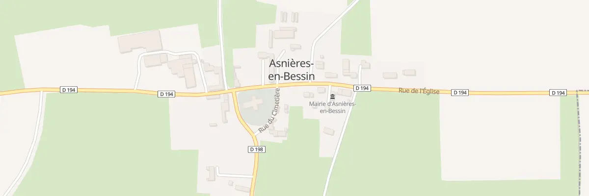 Plan du 5011 L’Eglise à Asnières-en-Bessin