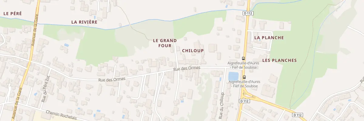 Plan du 14 Rue des Ormes à Aigrefeuille-d’Aunis