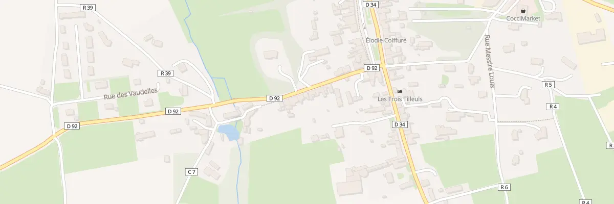 Plan du 12 Rue du Pont Tannerie à Cerisy-la-Forêt