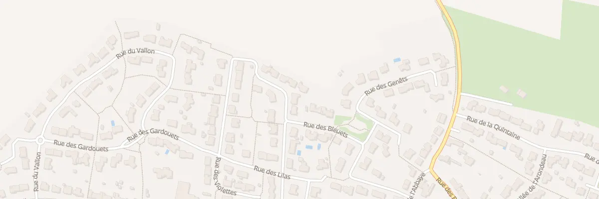 Plan du 26 Rue des Jonquilles à Bégrolles-en-Mauges