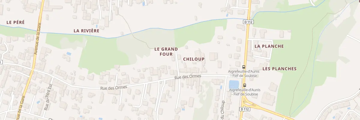 Plan du 6 Rte de Foirouse à Aigrefeuille-d’Aunis