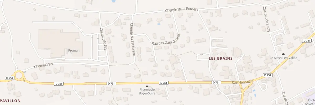 Plan du 15 Rue des Gas Girard à Mauges-sur-Loire
