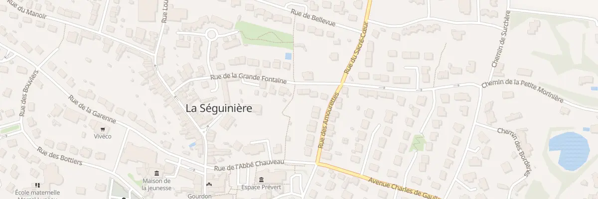 Plan du 23 Rue de la grande fontaine à La Séguinière