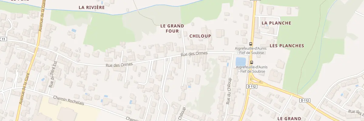 Plan du 15 Rue des Ormes à Aigrefeuille-d’Aunis