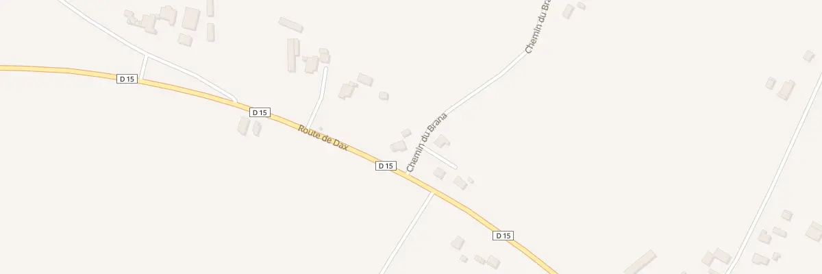 Plan du 43 Che du Brana à Clermont
