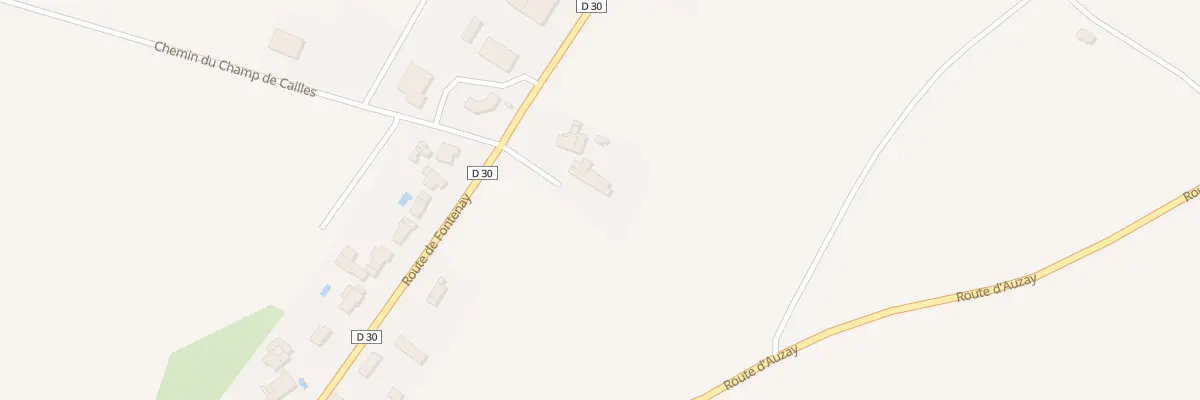 Plan du 50 Rte de Fontenay au Langon