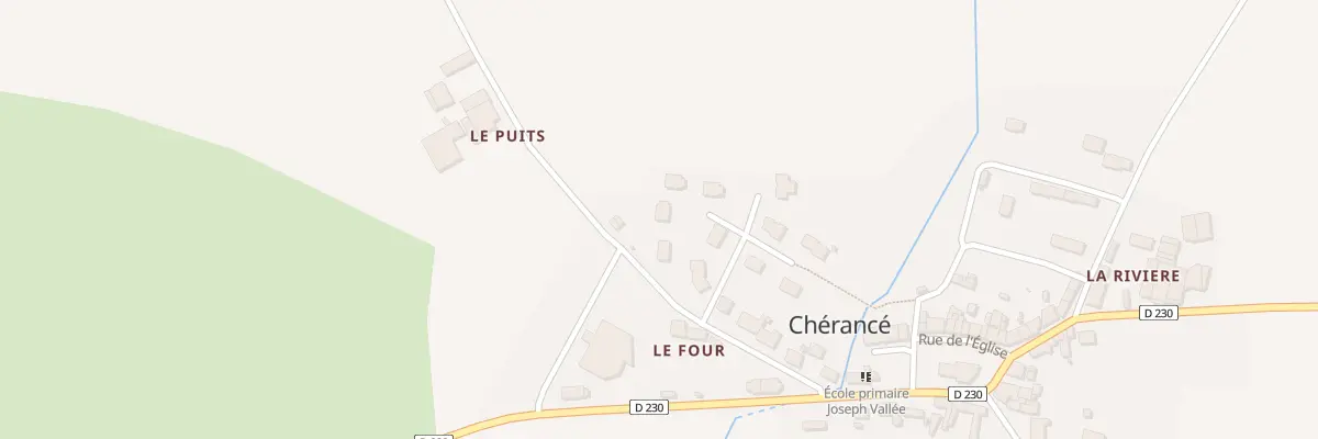 Plan du 10 Lot du Cormier à Chérancé